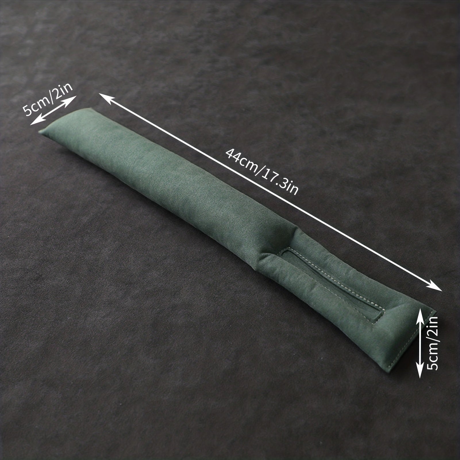 Suede Universal Car Gap Plug Organizer Stop Things Dropping Under