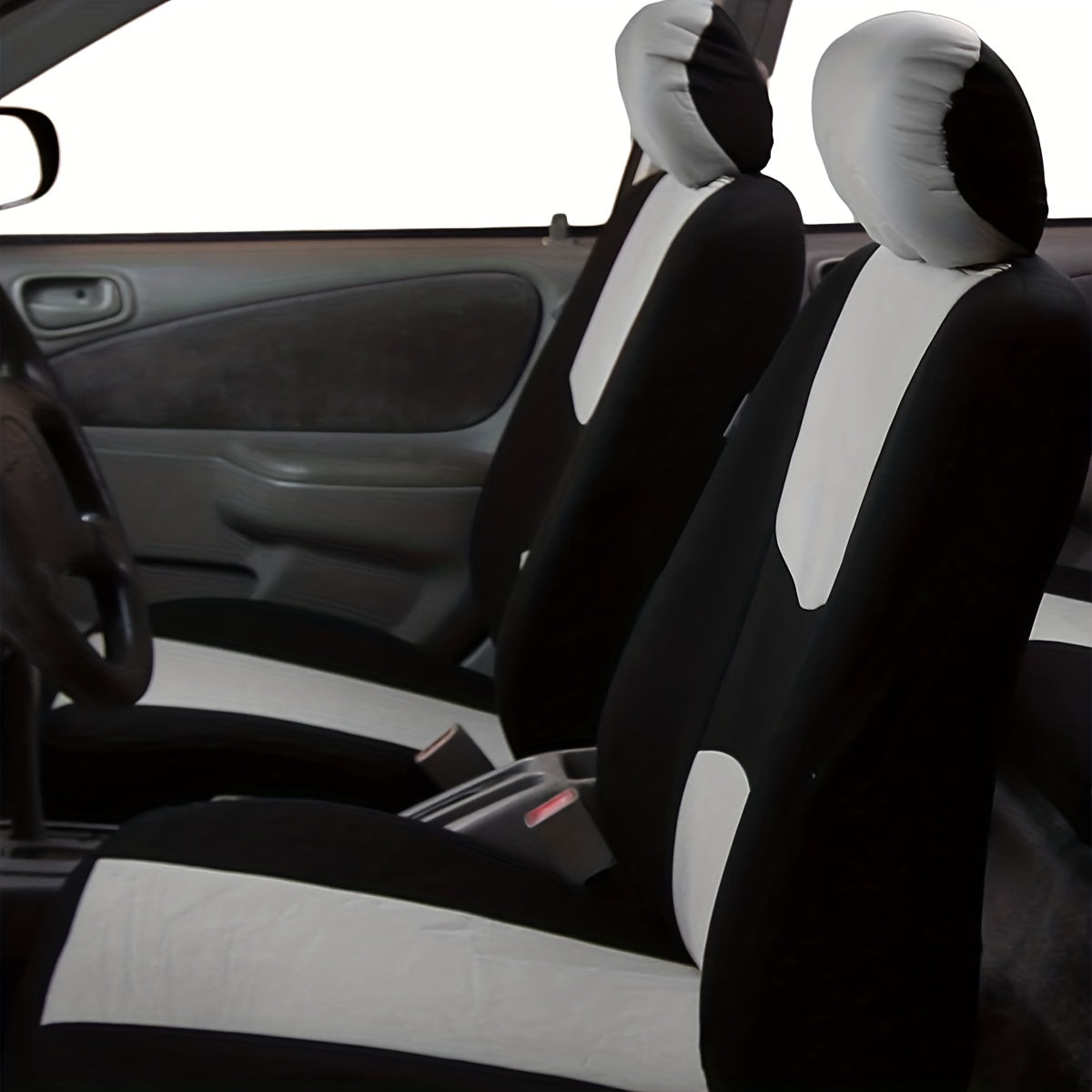 Car Seat Cover Set 5 seat 9 piece