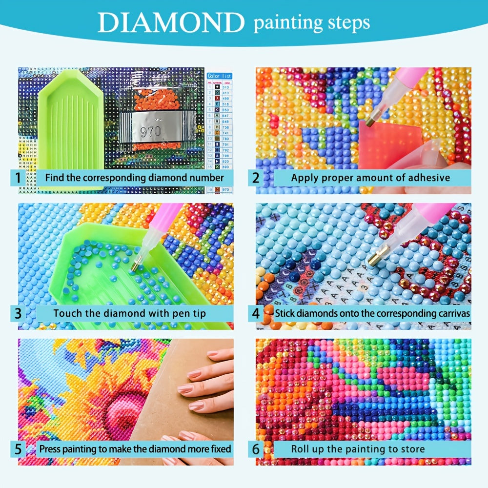 DIY 5D Diamond Painting Sailing Battleships Full Embroidery Kit