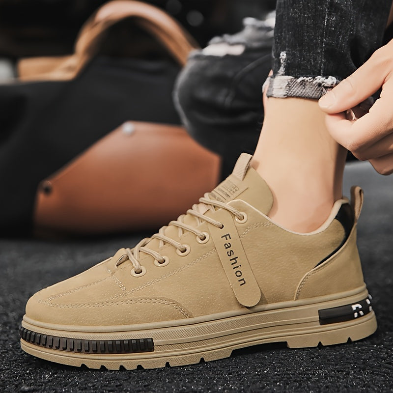 Men's Lace Up Skate Shoes with Good Grip