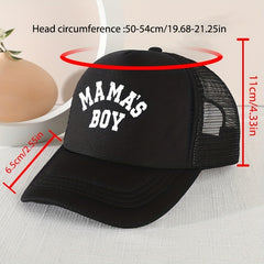 Comfortable Mesh Stitching Cap for Boys and Girls