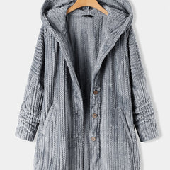 Women's Warm Hooded Winter Coat Thickened