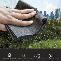 10pcs Glass Wipe Microfiber Cleaning Cloth for Windows Cars