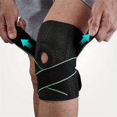 Meniscus Knee Pads with Silicone & Double Spring Strap