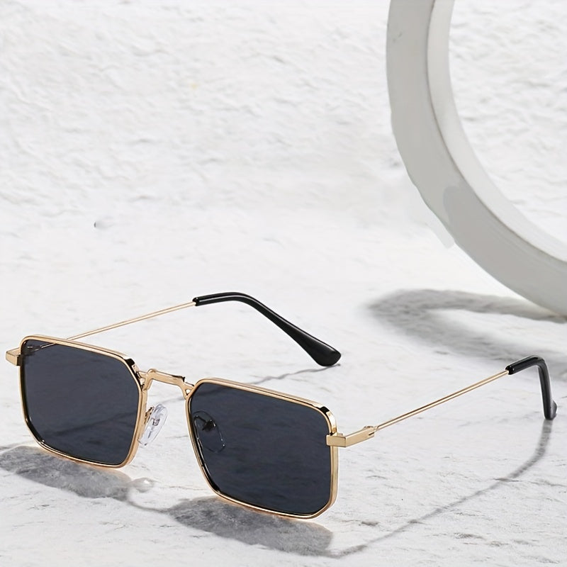 Men's Steampunk Polarized Sunglasses UV Protection with Glasses Bag