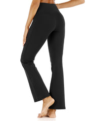 High Waist Yoga Pants With Pockets Stretch Workout Pants