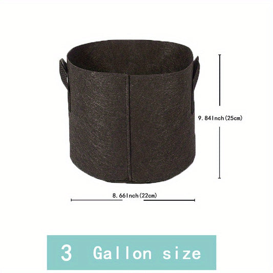 10pcs Potato Planter Bag 3-10 Gallon Portable Planter Bag Breathable Heavy Duty