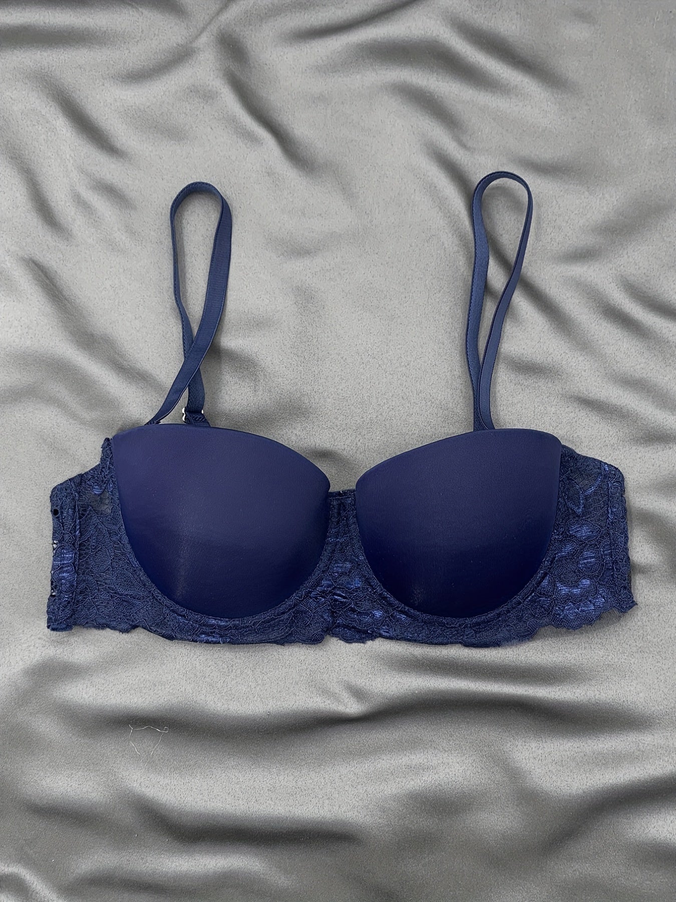Lace Push Up Bra Removable Straps Women's Lingerie