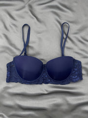 Lace Push Up Bra Removable Straps Women's Lingerie