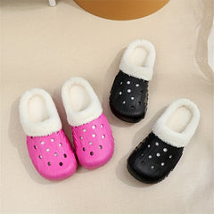 Boys Fleece House Shoes Non Slip Soft Bottom Winter Walking Shoes