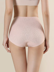 2pcs High Waist Panties Tummy Control Butt Lifting Women's Lingerie