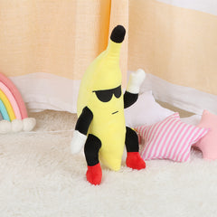 Stumble Guys Plush Doll Yellow & Red Accents