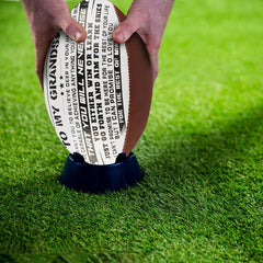 MYOKIA Engraved American Football For Training and Play with Pump