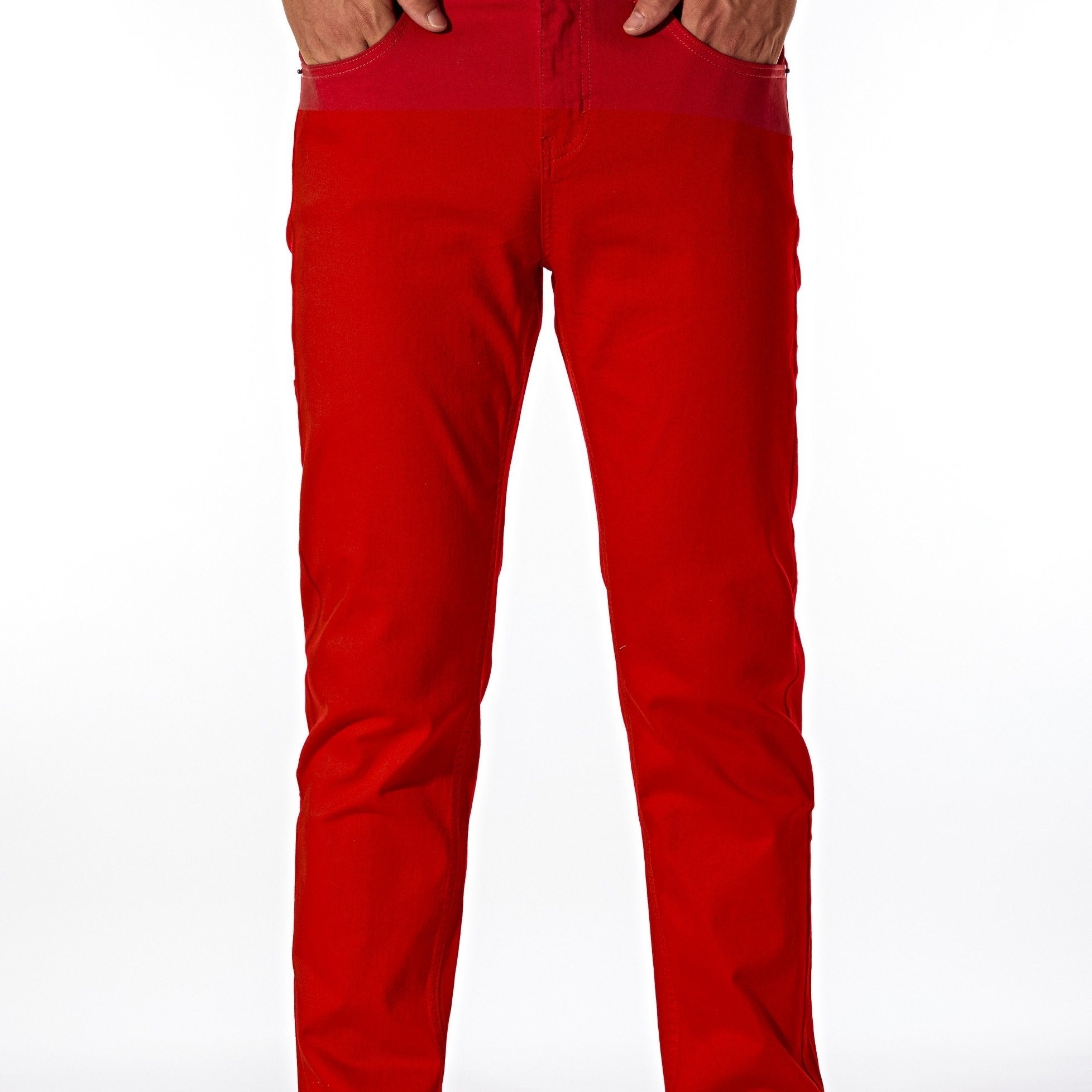 Men's Slim Fit Jeans Medium Stretch Denim Pants
