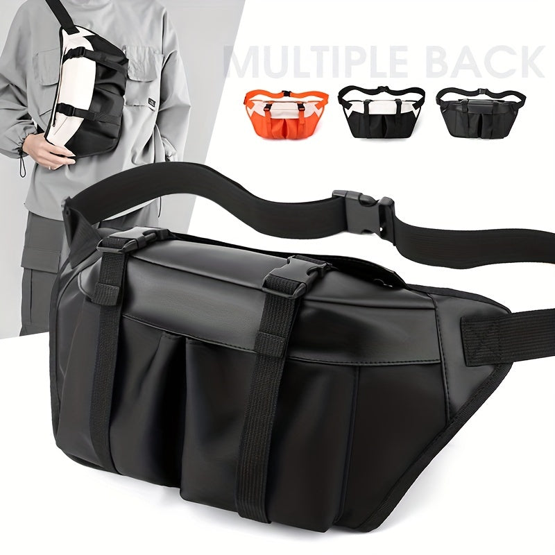 Large Capacity Sports Chest Bag for Outdoor Fitness Crossbody Bag