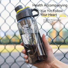1000ML Outdoor Sports Water Cup High Temperature Resistant Plastic Bottle
