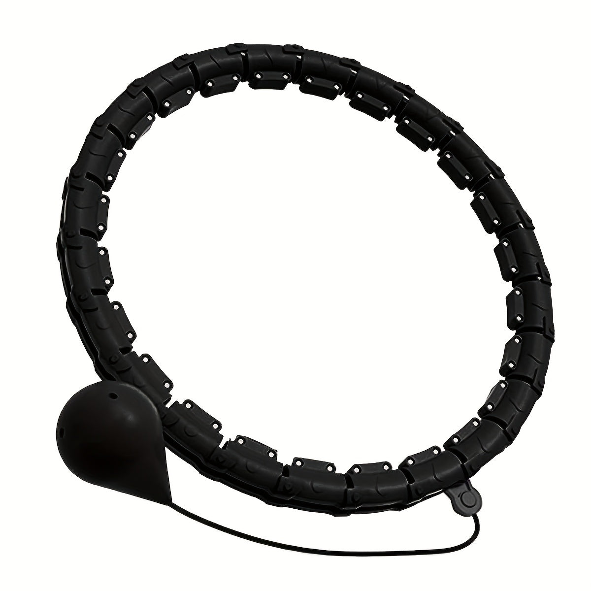 Detachable 28 32 Sections Fitness Hoop Solid Ball Outdoor Pilates Ring