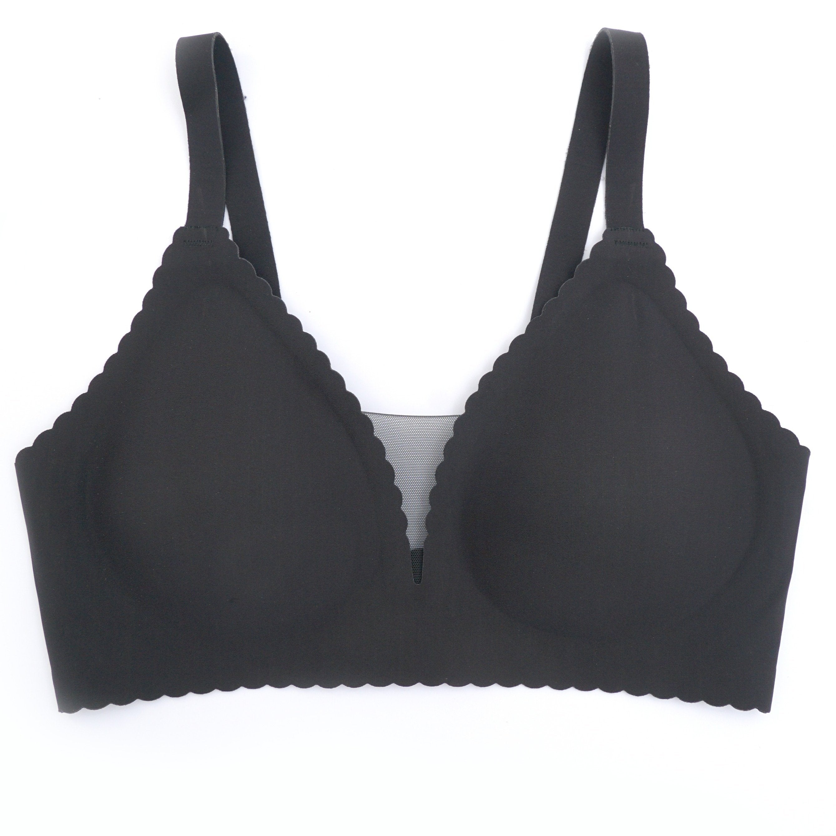 Solid Seamless Push Up Bra for Women