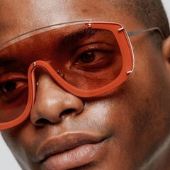 Large Frame One piece Ins Sunglasses