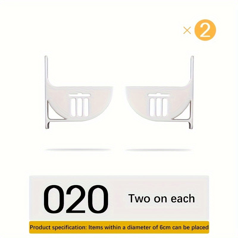 2 Pairs Freshness Film Garbage Bag Storage Rack