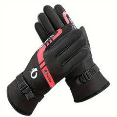 Winter Windproof Warm Cycling Outdoor Running Ski Cotton Gloves