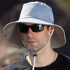 Mesh Breathable Fishing Hat Sunscreen Boonie Hat