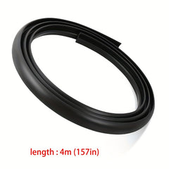 Car Windshield Rubber Seal Front Rear Sunroof Dustproof Sealing Strip