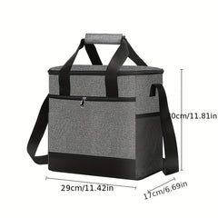15L Insulated Lunch Bag Leakproof Lunch Box for Office Work School Picn
