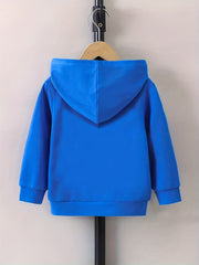 Boy's Big Brother Print Hoodie Casual Hooded Sweatshirt For Fall Winter