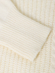 Casual Sweater V Neck Stretch