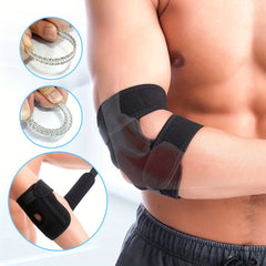 Adjustable Sports Elbow Pads Joint Sleeves for Basketball Tennis Mountaineering