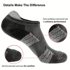 Low Cut Athletic Running Socks for Men & Women