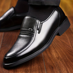 Men's Slip On Formal Wear Shoes Non Slip Smart Casual Business