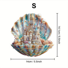 Wooden Jigsaw Puzzle Pearl Castle 1 Unique Animal Shaped Brain Teaser