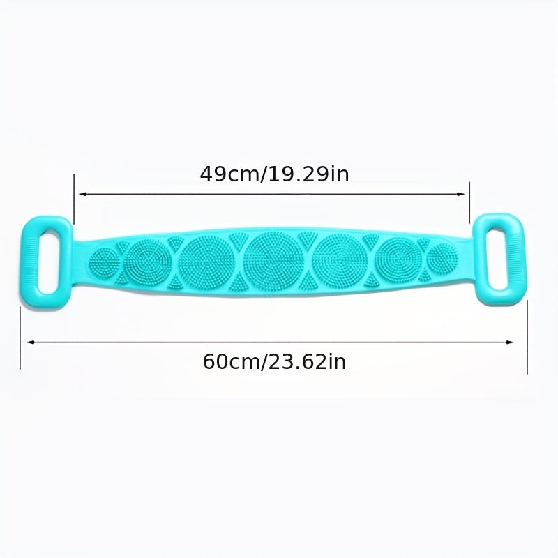 Double Sided Bathroom Cleaning Scrubber Towel Exfoliating Massager