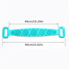 Double Sided Bathroom Cleaning Scrubber Towel Exfoliating Massager