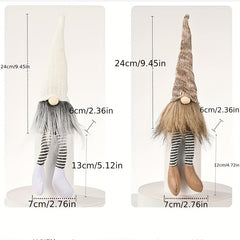 1pc Christmas Faceless Doll Hanging Decoration for Home, Bar, Cafe