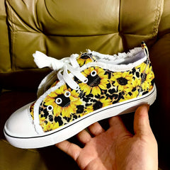 Women's Flag Pattern Canvas Shoes Independence