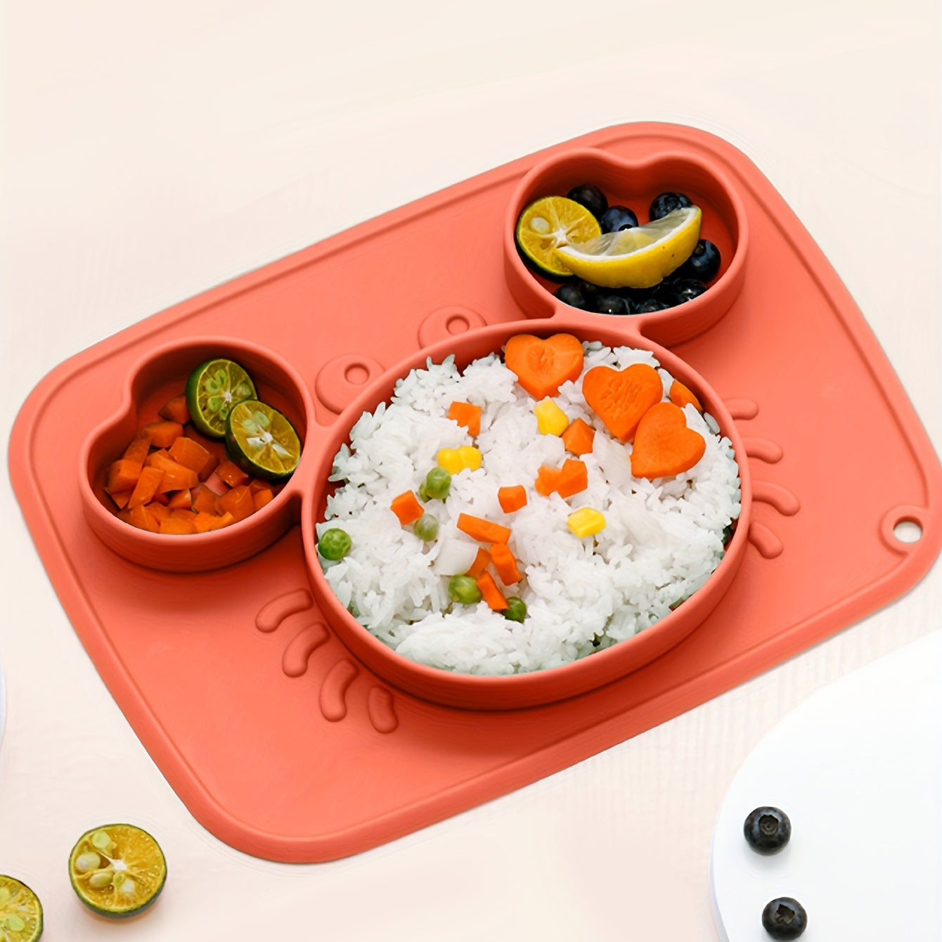Crab Silicone Plate for Kids