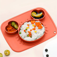 Crab Silicone Plate for Kids