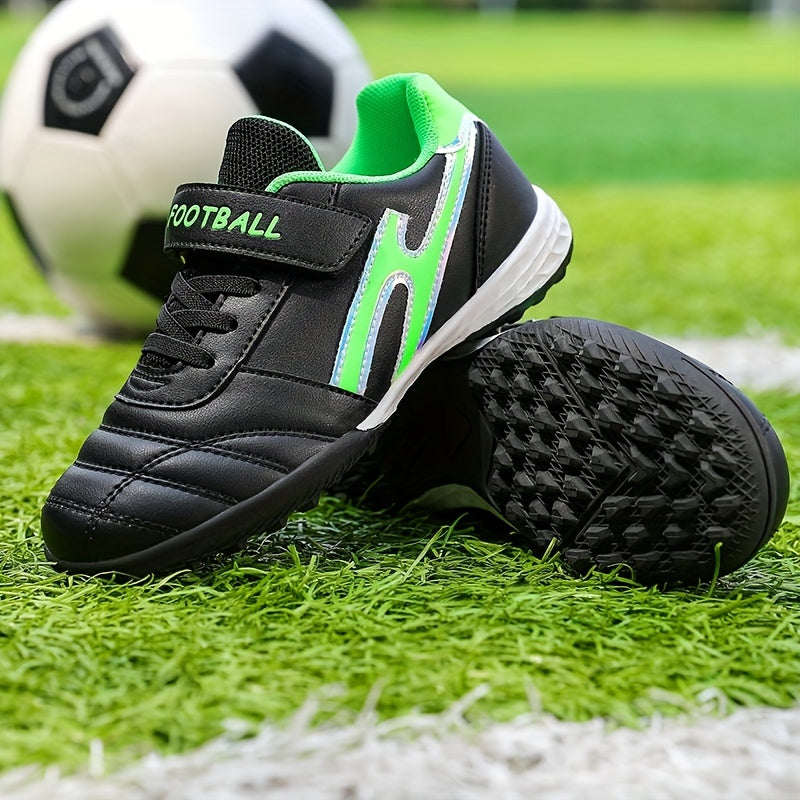 Kids Soccer Shoes TF Cleats Lightweight Athletic Non Slip Training Football Shoe