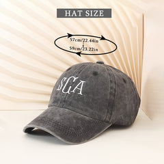 SGA Embroidery Baseball Cap Sun Visor Hat