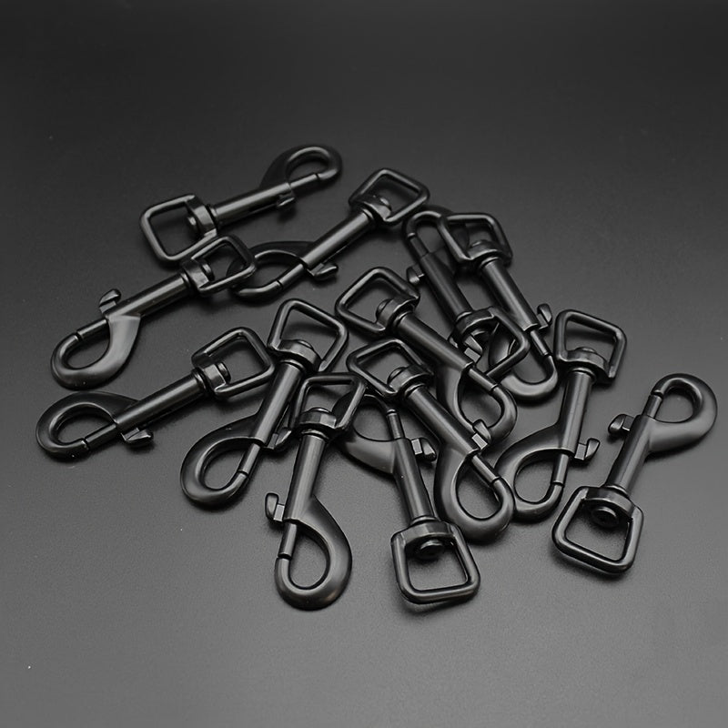 5pcs Rotary Hook Key Buckle Alloy Luggage Bag Backpack Spring Hook Buckle