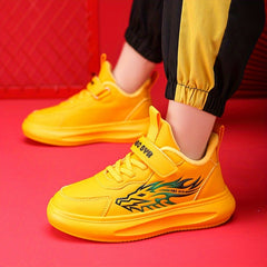 Boys Durable Slip-resistant Sneakers for Outdoor Activities