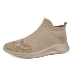Men's Breathable Slip-on Athletic Shoes Lightweight Sneakers