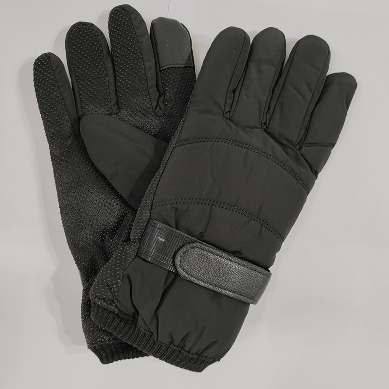 Winter Thickened Windproof Warm Gloves Long Plus Velvet Touchscreen
