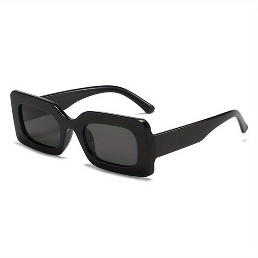 Y2K Rectangle Sunglasses Candy Jelly Glasses UV400