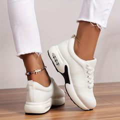 Lace Mesh Sports Shoes Air Cushion Casual Running Shoes Women's