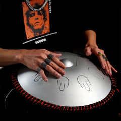 Handpan Drum 9 Note D Minor 35 56 Cm Tambor Yoga Meditation Music Drum
