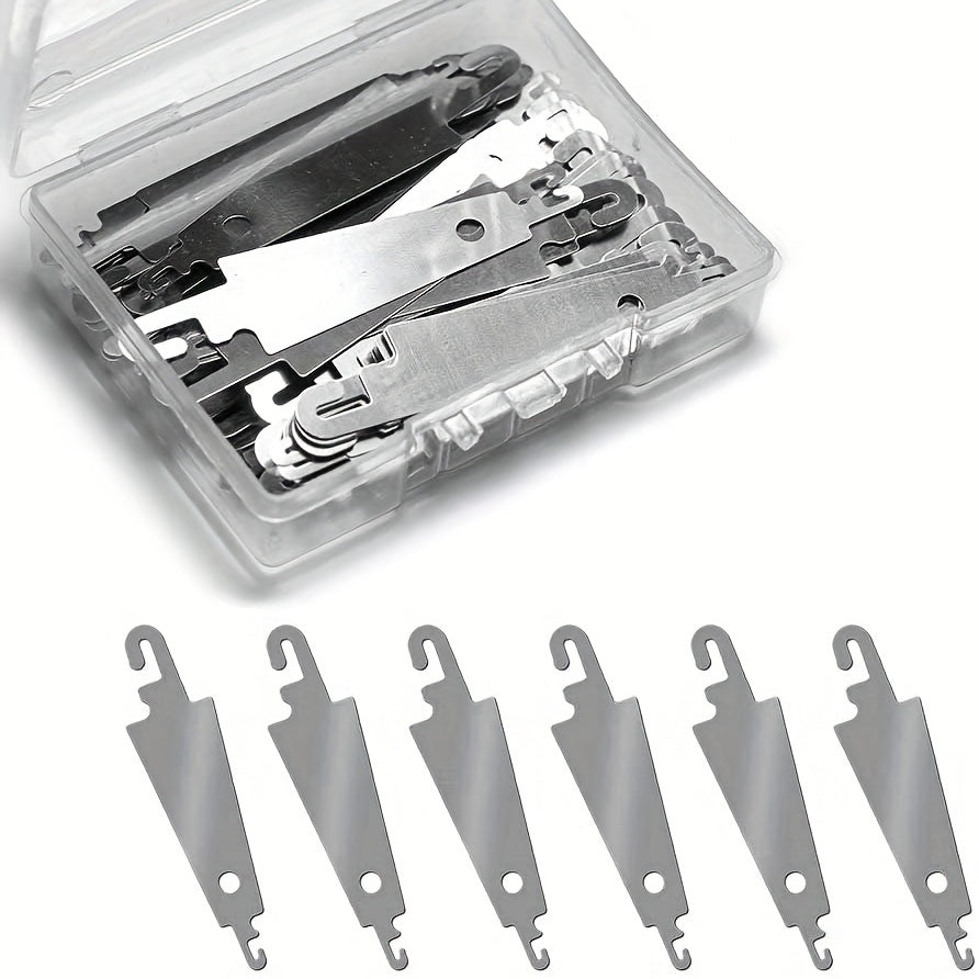 20pcs Stainless Steel Threader Embroidery Sewing Tool Large Eyed Needle